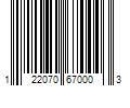 Barcode Image for UPC code 122070670003