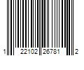 Barcode Image for UPC code 122102267812