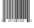 Barcode Image for UPC code 122112212222