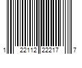 Barcode Image for UPC code 122112222177