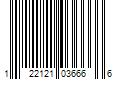 Barcode Image for UPC code 122121036666