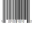 Barcode Image for UPC code 122122122122