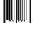 Barcode Image for UPC code 122211222221