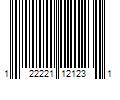 Barcode Image for UPC code 122221121231