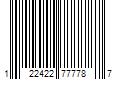 Barcode Image for UPC code 122422777787