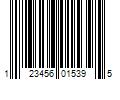 Barcode Image for UPC code 123456015395