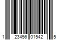 Barcode Image for UPC code 123456015425