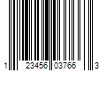 Barcode Image for UPC code 123456037663