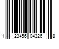 Barcode Image for UPC code 123456043268