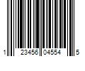 Barcode Image for UPC code 123456045545