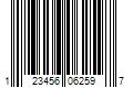 Barcode Image for UPC code 123456062597