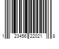 Barcode Image for UPC code 123456220218