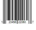 Barcode Image for UPC code 123456220607