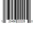 Barcode Image for UPC code 123456222250