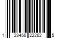 Barcode Image for UPC code 123456222625