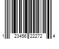 Barcode Image for UPC code 123456222724