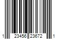 Barcode Image for UPC code 123456236721