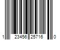 Barcode Image for UPC code 123456257160