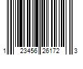 Barcode Image for UPC code 123456261723