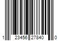 Barcode Image for UPC code 123456278400