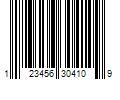 Barcode Image for UPC code 123456304109