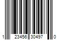 Barcode Image for UPC code 123456304970