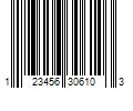 Barcode Image for UPC code 123456306103