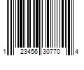 Barcode Image for UPC code 123456307704