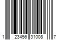 Barcode Image for UPC code 123456310087