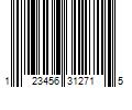 Barcode Image for UPC code 123456312715