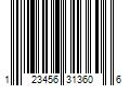 Barcode Image for UPC code 123456313606