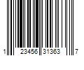 Barcode Image for UPC code 123456313637