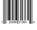 Barcode Image for UPC code 123456313644