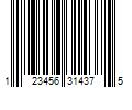 Barcode Image for UPC code 123456314375