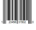 Barcode Image for UPC code 123456315020