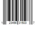 Barcode Image for UPC code 123456315037