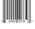 Barcode Image for UPC code 124000007347