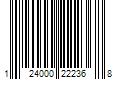 Barcode Image for UPC code 124000222368