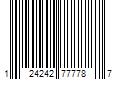 Barcode Image for UPC code 124242777787