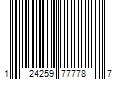 Barcode Image for UPC code 124259777787