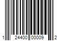 Barcode Image for UPC code 124400000092