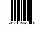 Barcode Image for UPC code 125191860025