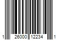 Barcode Image for UPC code 126000122341