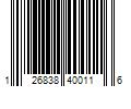 Barcode Image for UPC code 126838400116