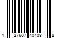 Barcode Image for UPC code 127607404038