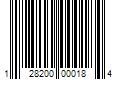 Barcode Image for UPC code 128200000184. Product Name: 