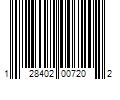 Barcode Image for UPC code 128402007202