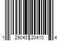 Barcode Image for UPC code 129043204104