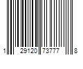 Barcode Image for UPC code 129120737778