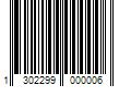 Barcode Image for UPC code 1302299000006